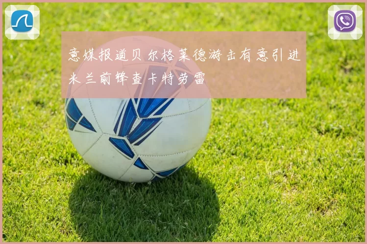 意媒报道贝尔格莱德游击有意引进米兰前锋查卡特劳雷
