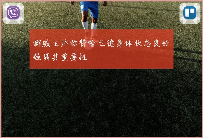 挪威主帅称赞哈兰德身体状态良好强调其重要性